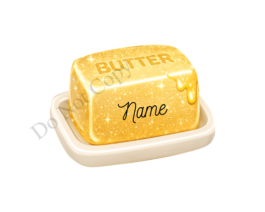 UVDTF Transfer - Squishy Butter Cute Viral Keyring Design (Bespoke)