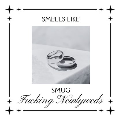 Vinyl Transfer - Funny Candle label 6cm tall. Mixed options available