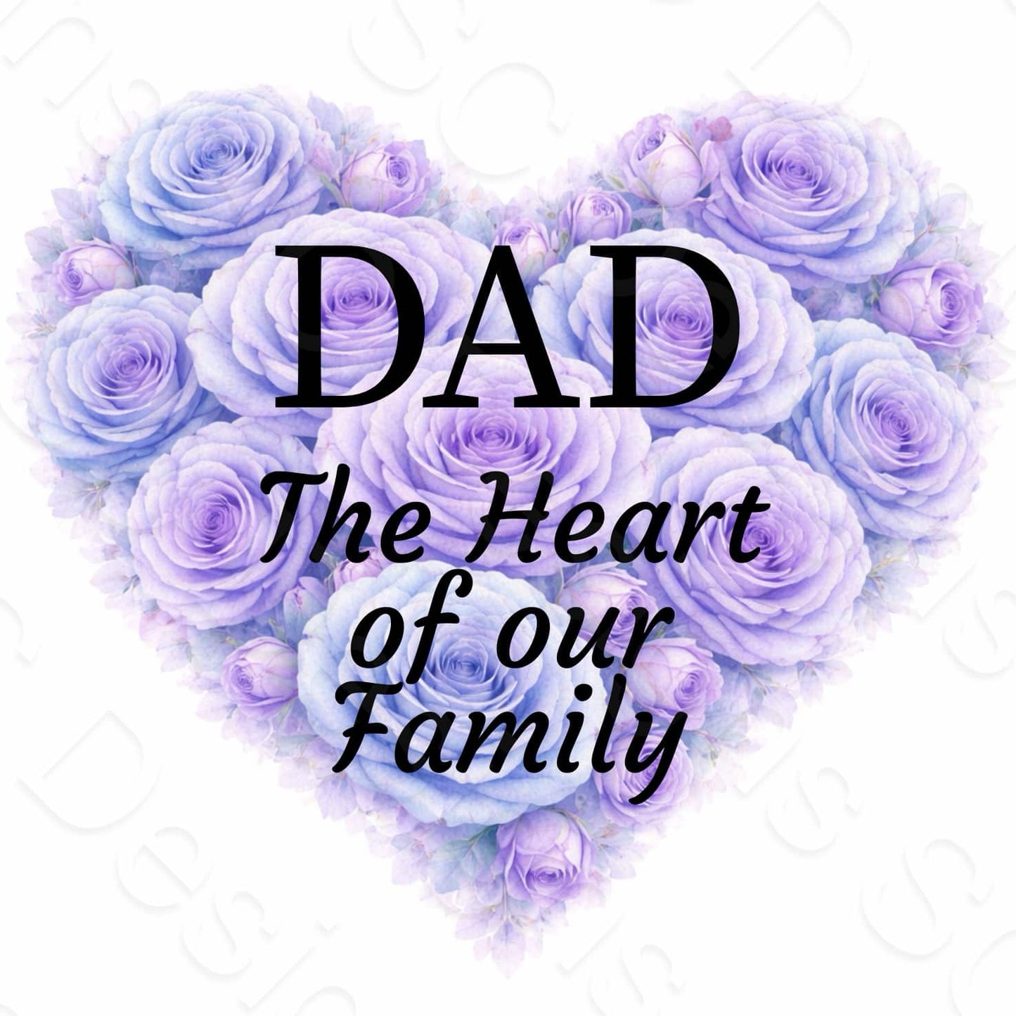 UV-DTF Transfer - Heart of Our Family