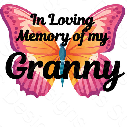 UV-DTF Transfer - In Memory of My... (Female Version)
