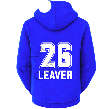 UVDTF Transfer - 2026 leavers hoodie design - Choice of colours. Fit Woodform Crafts acrylic leaver keyrings.