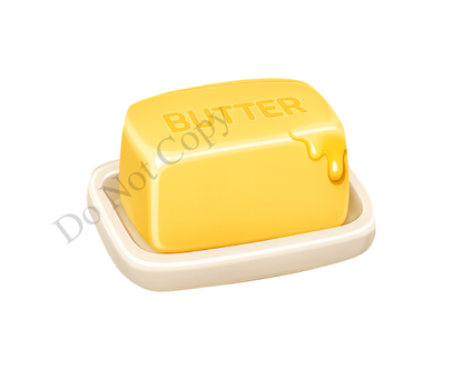 UVDTF Transfer - Squishy Butter Cute Viral Keyring Design