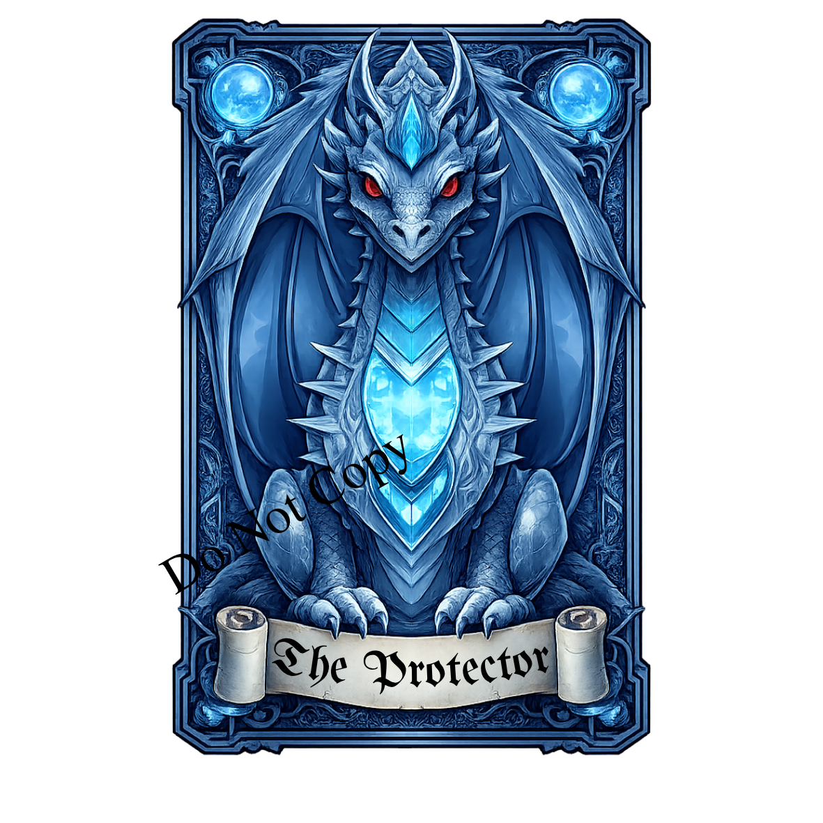 UVDTF Transfer - Male tarot designs for tankards and cups - Choice of designs.