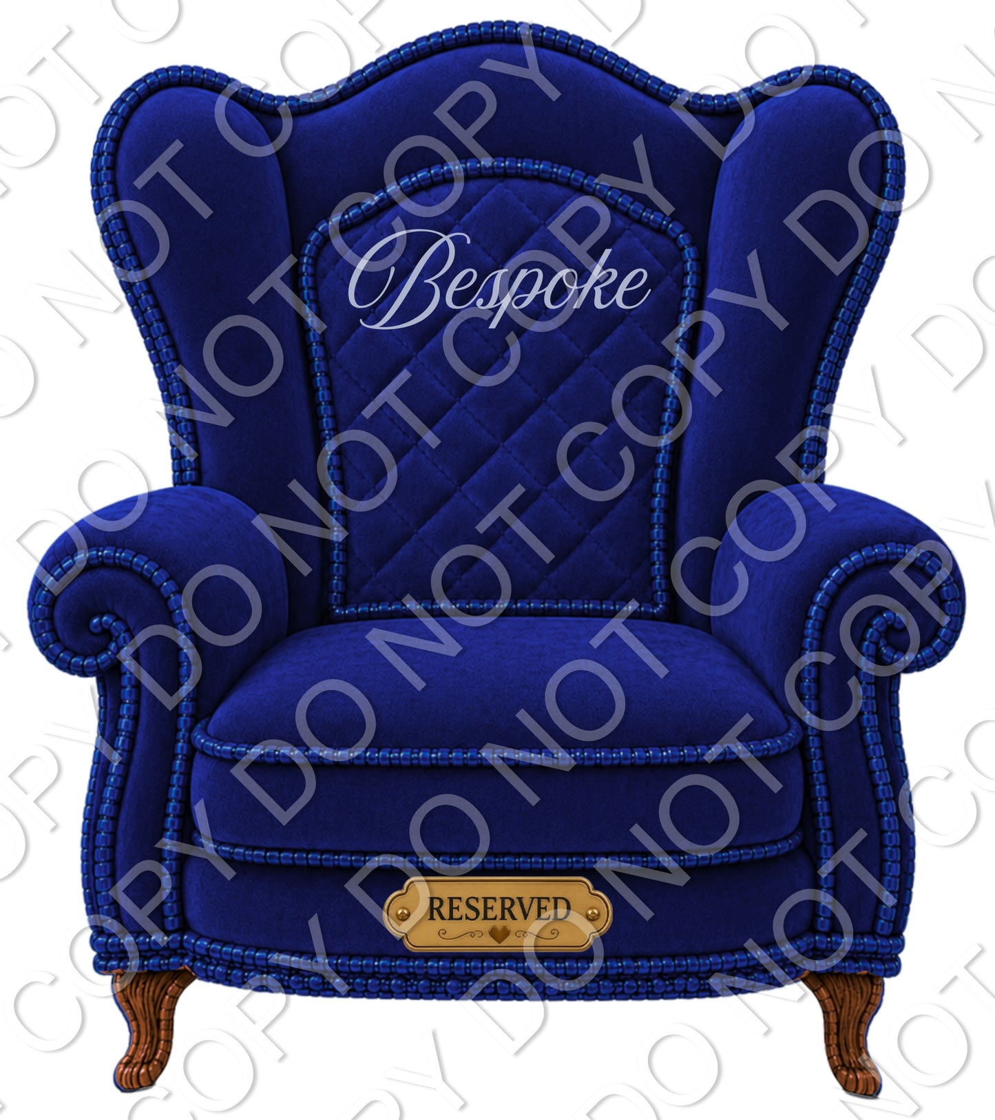 UV-DTF Transfer - Memorial Chairs to fit Woodform Acrylic Hanging Chairs Style 1 (Bespoke)