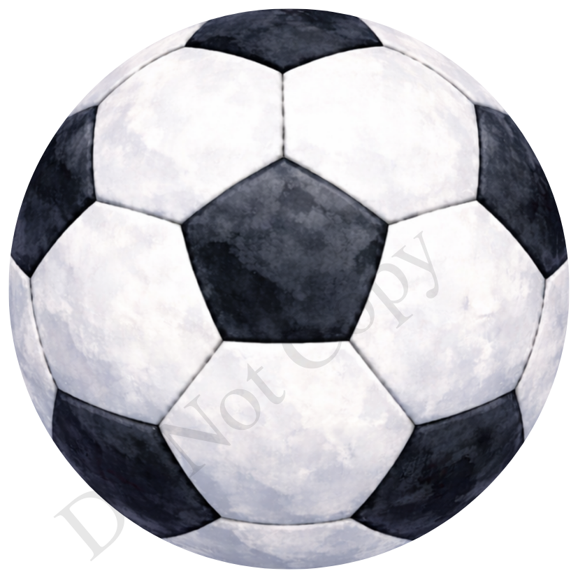 UVDTF Transfer - World cup football design suitable for 4cm keyrings  (Choice of designs)