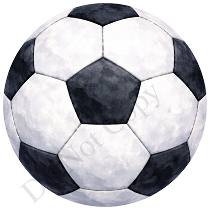 UVDTF Transfer - World cup football design suitable for 4cm keyrings  (Choice of designs)