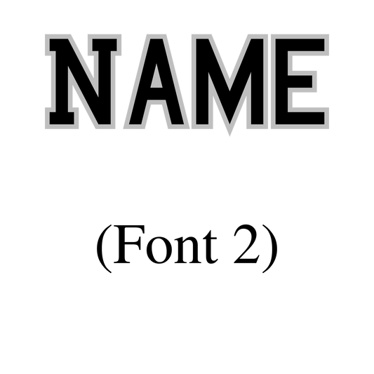 UV-DTF Name Style Two (Bespoke)