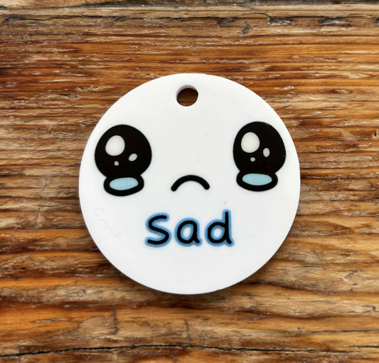 UV-DTF Transfer - Emotion keyring UVDTF 6 image sheet