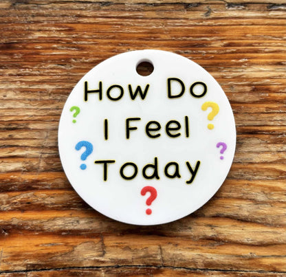 UV-DTF Transfer - Emotion keyring UVDTF 6 image sheet