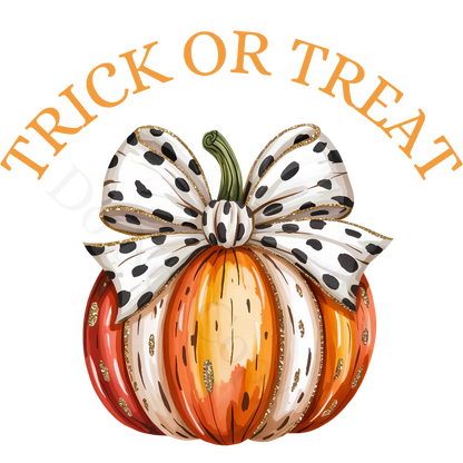 Digital Download - Halloween Cute Trick or Treat - Set of 4