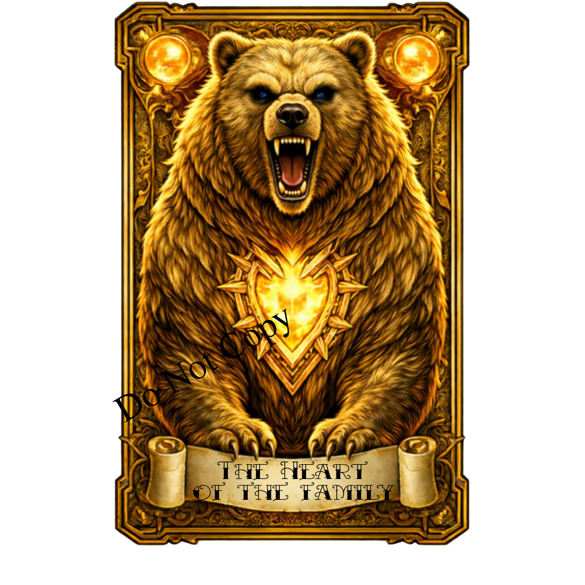 UVDTF Transfer - Male tarot designs for tankards and cups - Choice of designs.