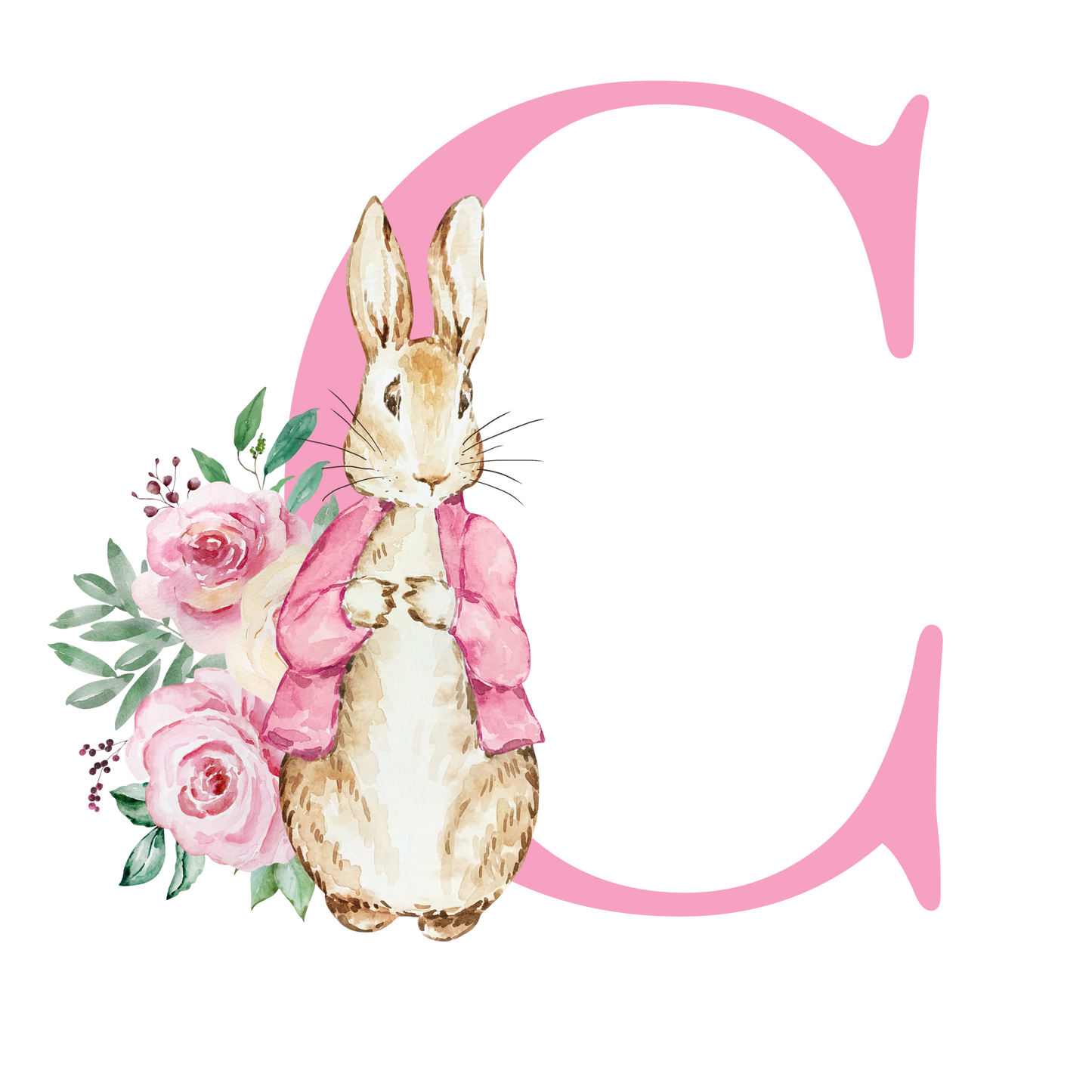 UVDTF Transfer - Easter Bunny Name (Easter Egg) (Bespoke)