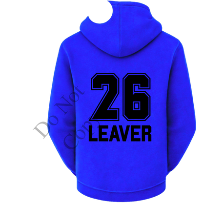 UVDTF Transfer - 2026 leavers hoodie design - Choice of colours. Fit Woodform Crafts acrylic leaver keyrings.
