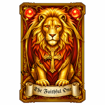 UVDTF Transfer - Male tarot designs for tankards and cups - Choice of designs.