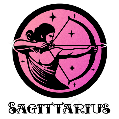 UV-DTF Transfer - Star Sign Astrology 6cm tall