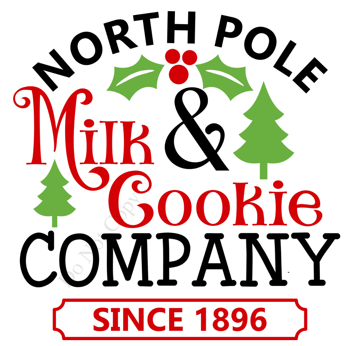 UV-DTF Transfer - Milk and Cookie design for mugs/cups etc.