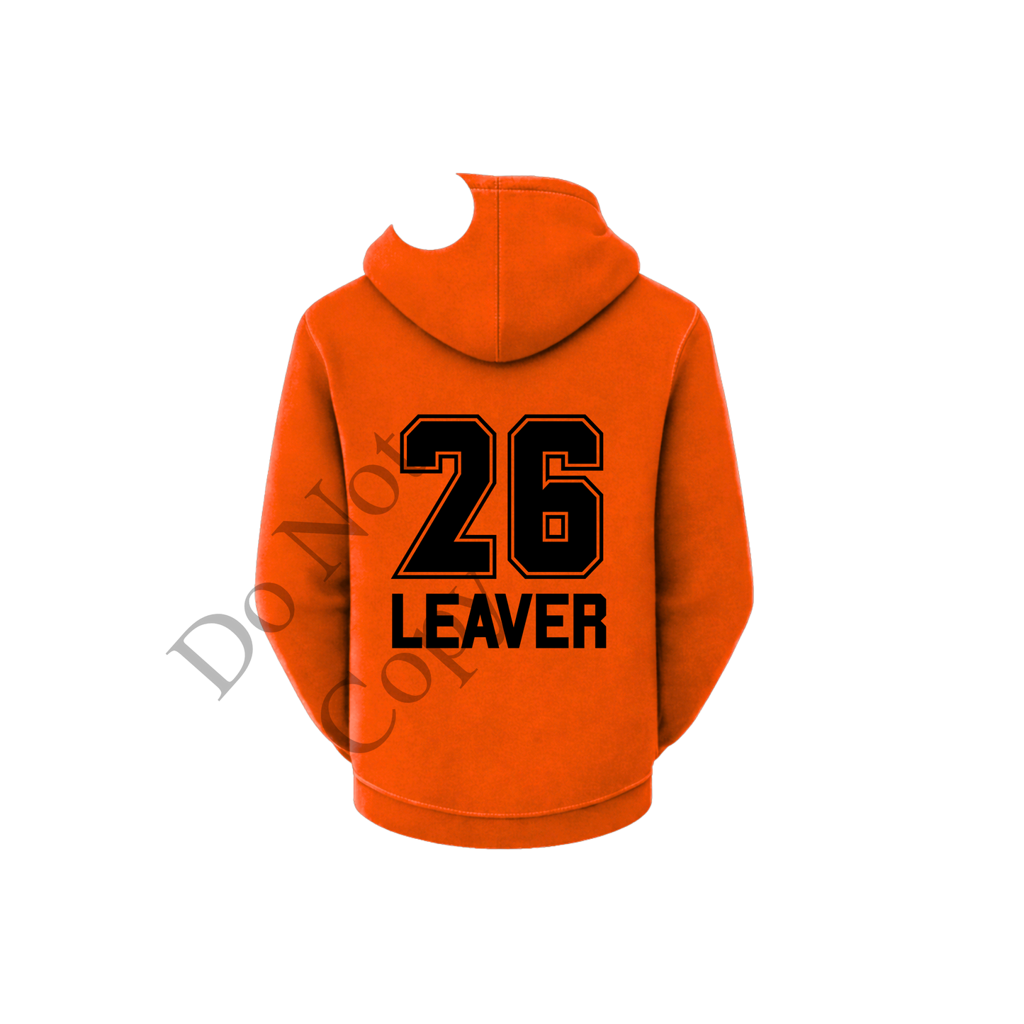UVDTF Transfer - 2026 leavers hoodie design - Choice of colours. Fit Woodform Crafts acrylic leaver keyrings.