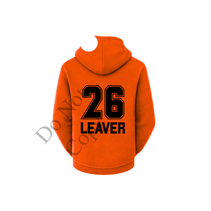 UVDTF Transfer - 2026 leavers hoodie design - Choice of colours. Fit Woodform Crafts acrylic leaver keyrings.