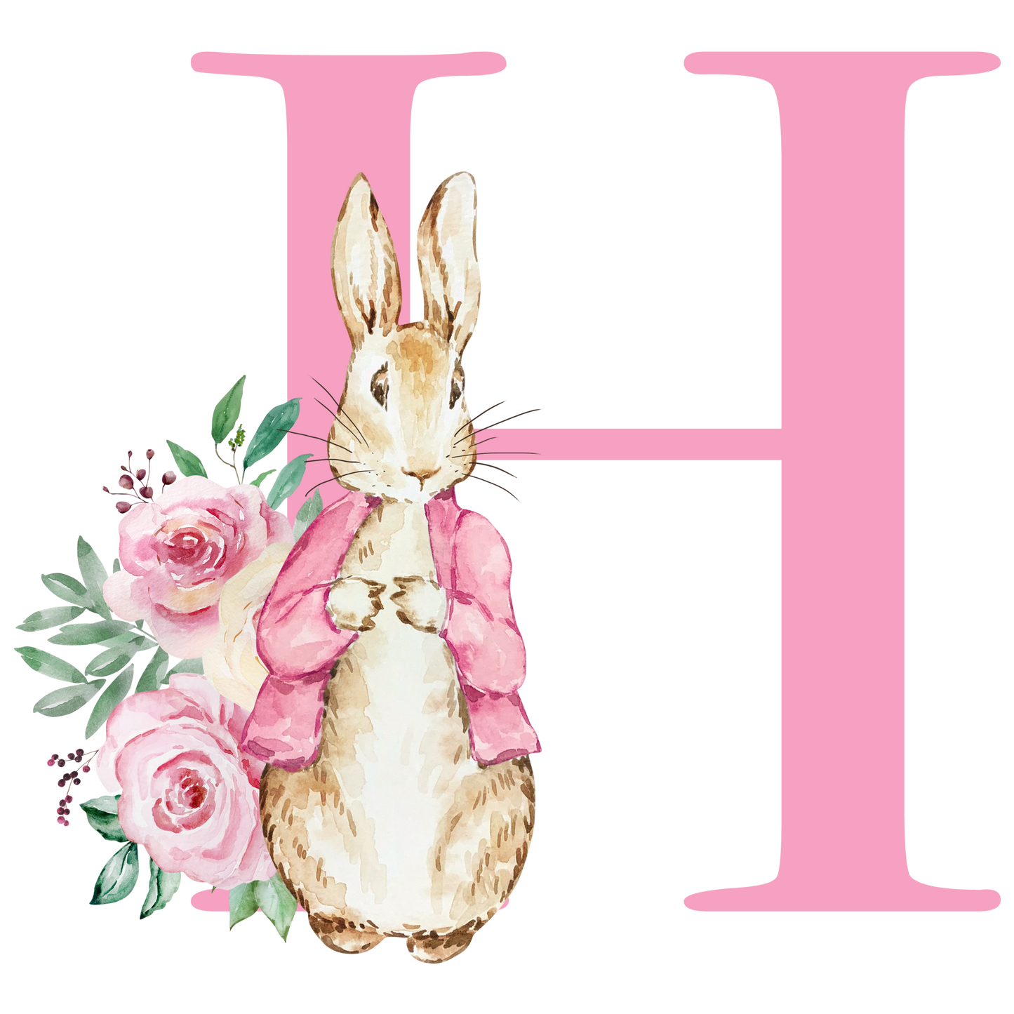 UVDTF Transfer - Easter Bunny Name (Easter Egg) (Bespoke)