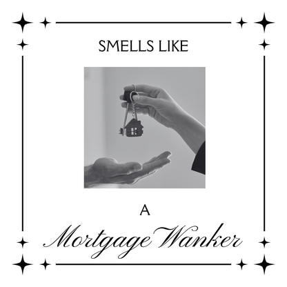 Vinyl Transfer - Funny Candle label 6cm tall. Mixed options available