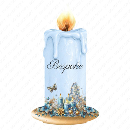 UV-DTF Transfer - Candle Design for Woodform Stand Tealights (Bespoke)