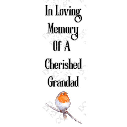 UV-DTF Transfer - In Loving Memory (Robin)