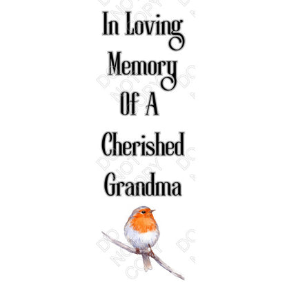 UV-DTF Transfer - In Loving Memory (Robin)
