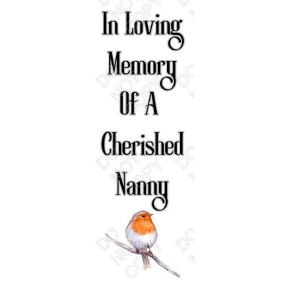 UV-DTF Transfer - In Loving Memory (Robin)