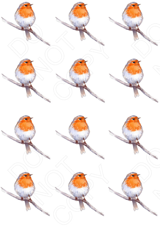 UV-DTF Transfer - Christmas Mix & Match Sheets (Robins Style 2)