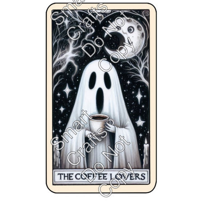 UV-DTF Transfer Halloween Tarot Cards - Two Sizes Available