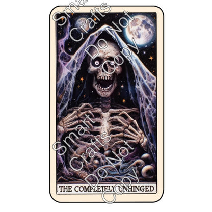 UV-DTF Transfer Halloween Tarot Cards - Two Sizes Available