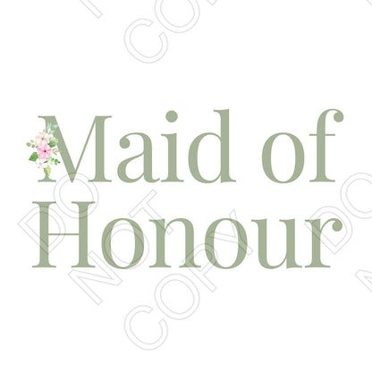 DTF Transfer - Bride Party Style 2