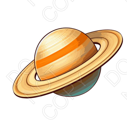 DTF Transfer - Set of Planets