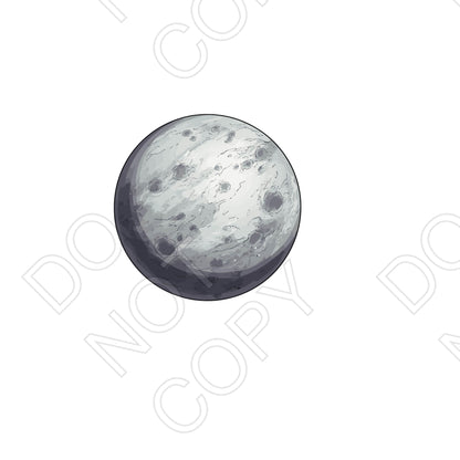 DTF Transfer - Set of Planets