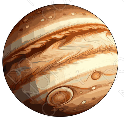 DTF Transfer - Set of Planets