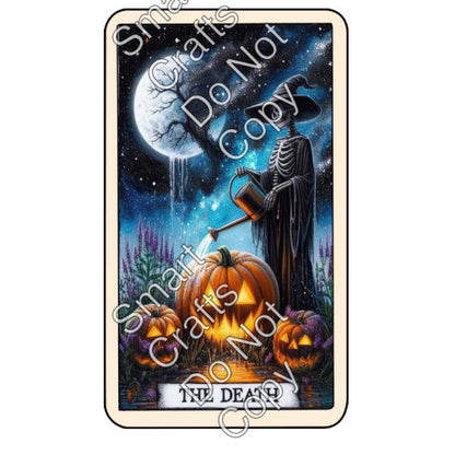UV-DTF Transfer Halloween Tarot Cards - Two Sizes Available