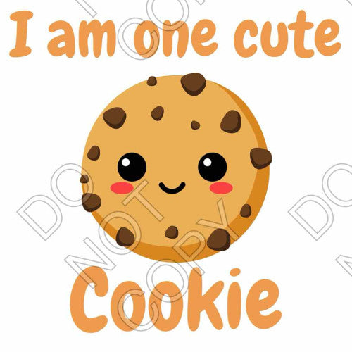 DTF Transfer - One Cute Cookie