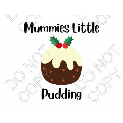 DTF Transfer - Mummie's Little Pudding