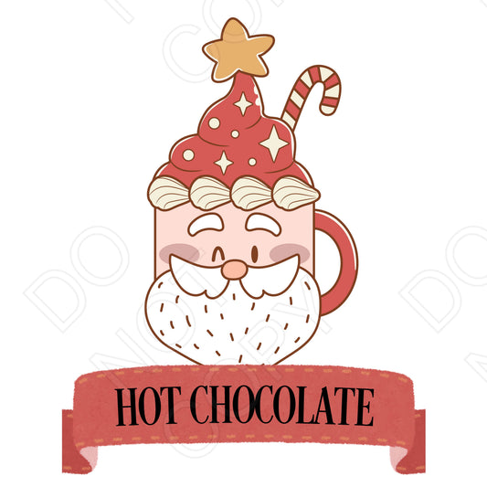 UV-DTF Transfer - Hot Chocolate Station