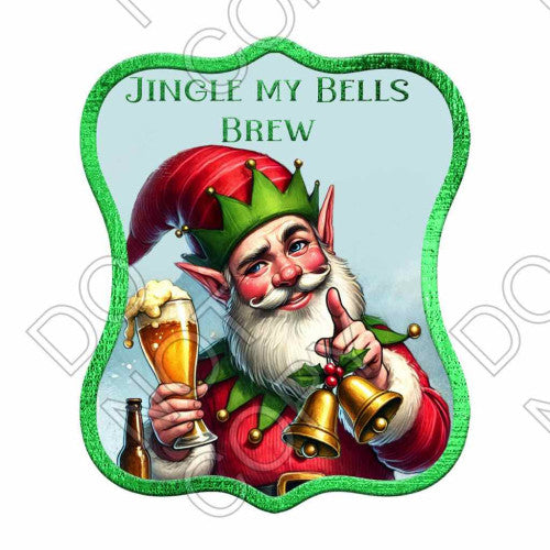 UV-DTF Transfer for Beer Bottles - Rude Beer Bottle Labels