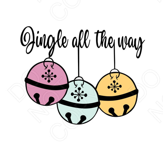DTF Transfer - Jingle All the Way