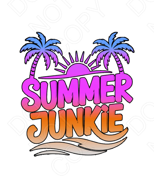 DTF Transfer - Summer Junkie