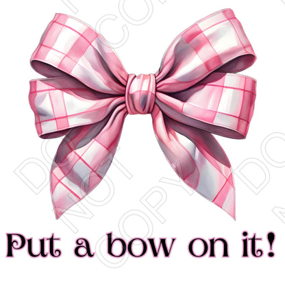 Digital Download - Put a Bow on It - Set of 2