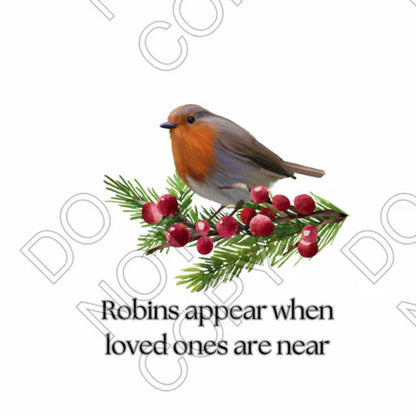 Digital Download - Robins Appear - Set of 5