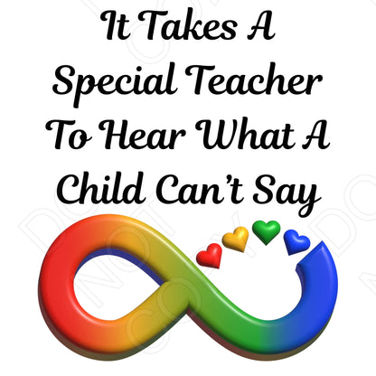 Digital Download - SEN Teacher Appreciation - Set of 4