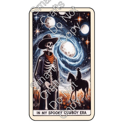 UV-DTF Transfer Halloween Tarot Cards - Two Sizes Available