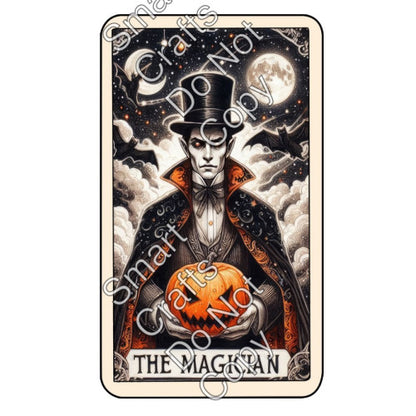 UV-DTF Transfer Halloween Tarot Cards - Two Sizes Available