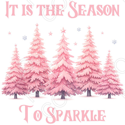 UV-DTF Transfer Suitable for 16oz Cold Cups - Season to Sparkle