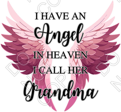 UVDTF 20 Pack of pairs of Angel Memorial Wings (Female Options) (Discounted)