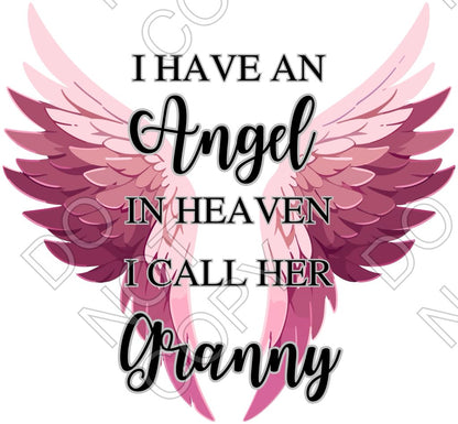 UVDTF 20 Pack of pairs of Angel Memorial Wings (Female Options) (Discounted)